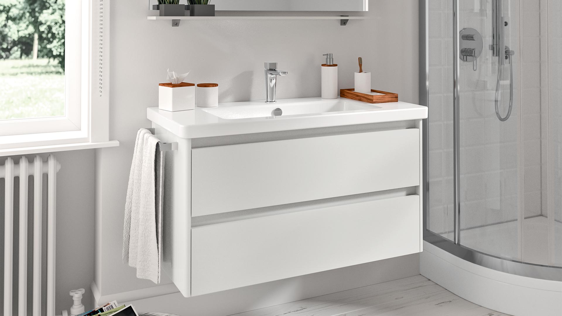 Le 7 idee più originali per arredare un bagno piccolo